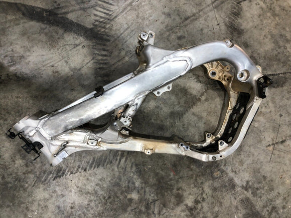 2015 Kawasaki KX250F Complete FRAME OEM low HOUrs 2015 KX250F CHASSIS wow look