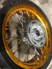 2018 DRZ400SM SuperMotoGOLD Excel REAR wheel rim straight with sprocket Tire WOW