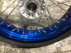 2018 DRZ400SM SuperMoto BLUE Excel FRONT wheel rim straight WOW NICE LOOK