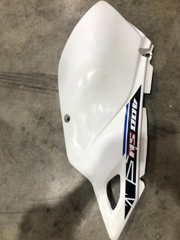 2000-2024 Right Side Panel white DRZ400S Drz400SM Right Side Panel OEM 2019 WOW