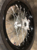 2021 DRZ400SM SuperMoto black Excel FRONT wheel rim straight with Tire