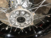 2021 DRZ400SM SuperMoto black Excel REAR wheel rim straight with sprocket Tire