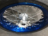 2018 DRZ400SM SuperMoto BLUE Excel FRONT wheel rim straight with Tire  WOW LOOK