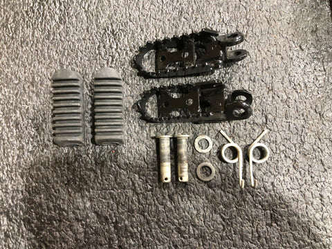 00-23 DRZ400SM DRZ 400S DRZ400SM OEM right & left footpegs foot pegs RM125 OEM